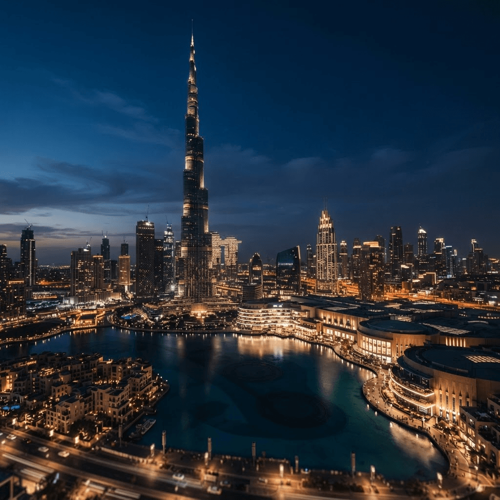 Downtown Dubai skyline